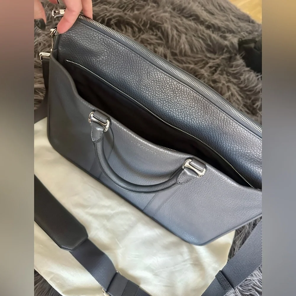 Bally Men’s Leather Briefcase